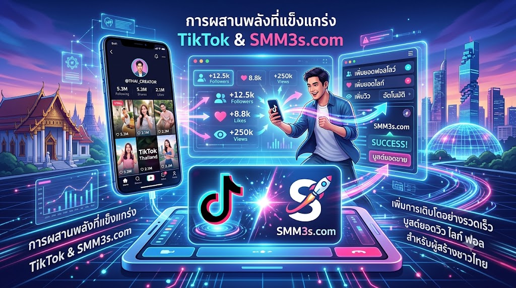 เพิ่มผู้ติดตาม TikTok