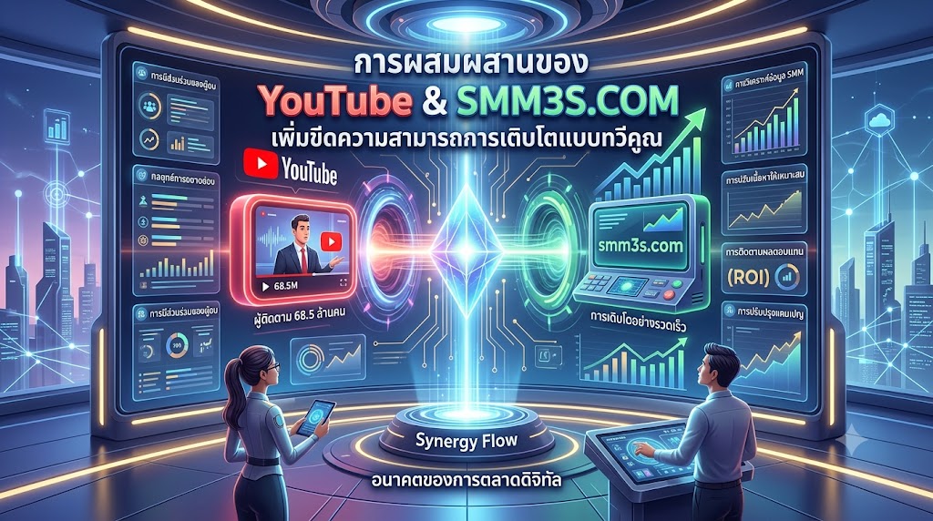 เพิ่มยอดไลก์ YouTube